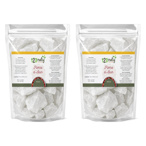 2X 100g Pierre d'Alun brute