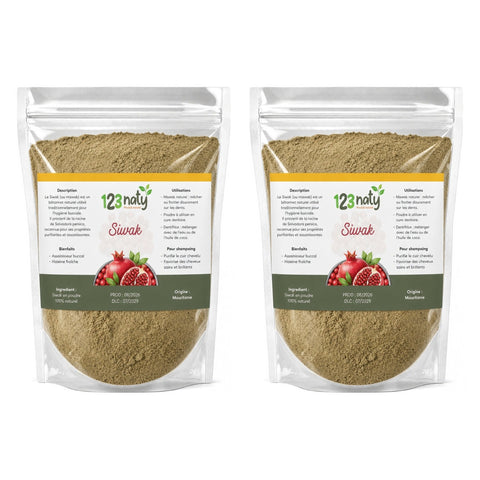 2X 100g Siwak en Poudre