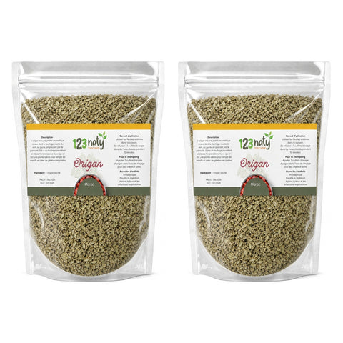 2X 1kg Origan en Feuille Séché