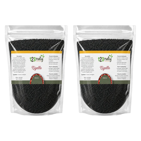 2X 1kg Graine de Nigelle en Poudre