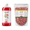 Pack 1L Huile de Rose & 1kg Bouton de Rose Séchée