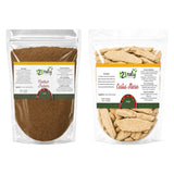Pack 1kg Costus Indien en poudre & 1kg Costus Marin Brut | 123NATY — pack de 2 produits