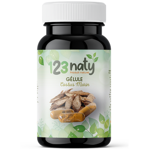 120 Gélules de Costus Marin – Plante Médicinale – Vitalité & Détox Naturelle