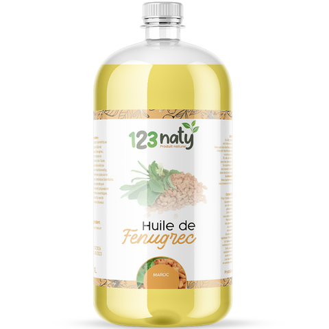 1L Huile de Fenugrec – Soin Corps & Cheveux