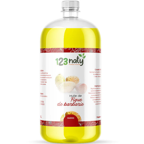 1L Huile de Figue de Barbarie (Macérat) – Soin Anti-Âge & Beauté Naturelle
