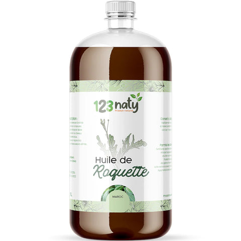 1L Huile de Roquette – Cosmétique Naturelle – Fortifie & Nourrit les Cheveux