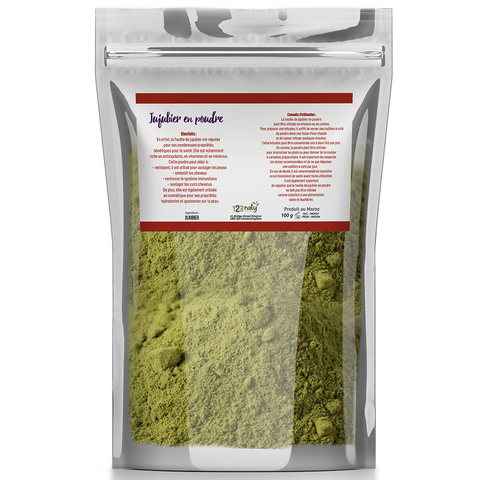 100g Feuille de Jujubier (Sidr) en Poudre
