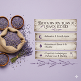 1kg Fleurs de Lavande Séchées – 100% Naturelles – Infusion & Bien-être