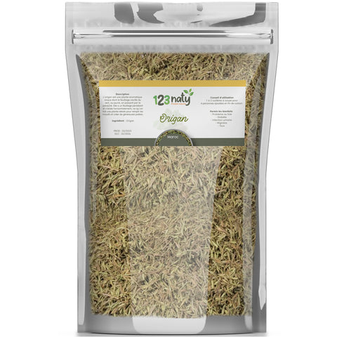 1kg Origan Séché – Feuilles Entières – Cuisine & Infusion Naturelle