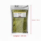 Dimensions du sachet poudre de Sidr jujubier 1kg - hauteur 28 cm largeur 20 cm