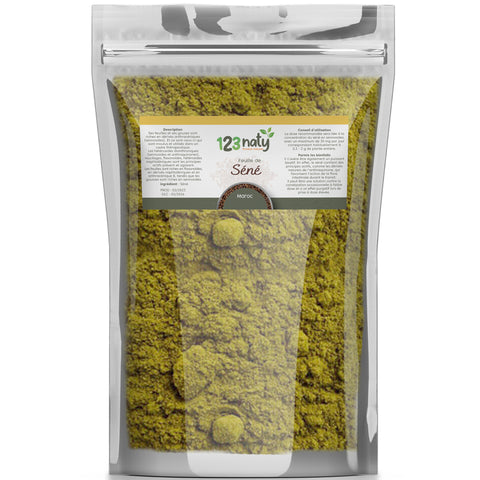 1kg Feuilles de Séné en Poudre – Plante Médicinale Naturelle – Détox